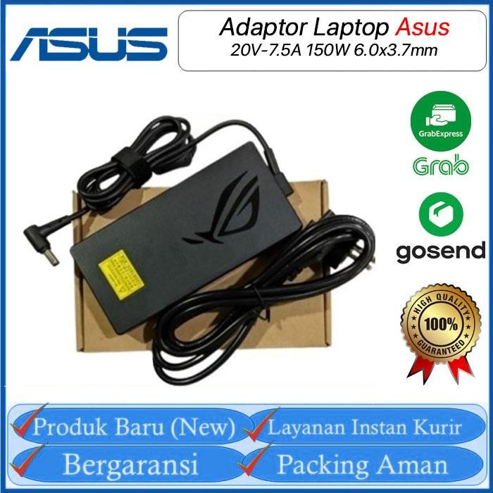 ORIGINAL Adaptor Charger Asus TUF Gaming A15 A18-150P1A 20V 7.5A 150W