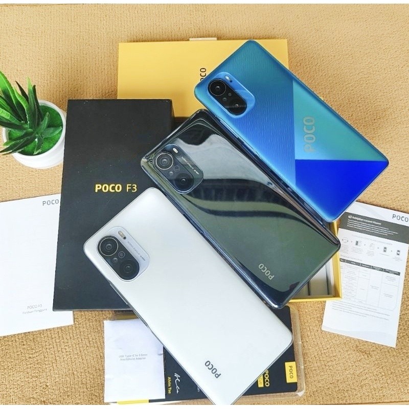 Xiaomi Poco F3 Ram 6/128GB | Ram 8/256GB Second Resmi