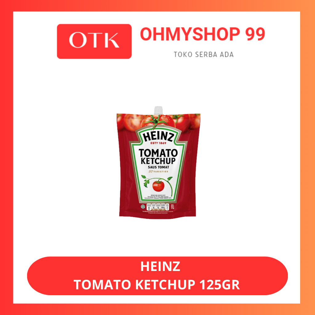 

Heinz Saus Tomat Tomato Ketchup 125ml