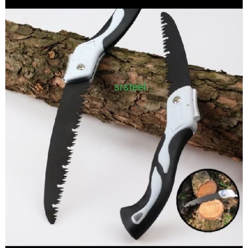 HEAVY DUTY BAJA GERGAJI KAYU LIPAT PORTABLE