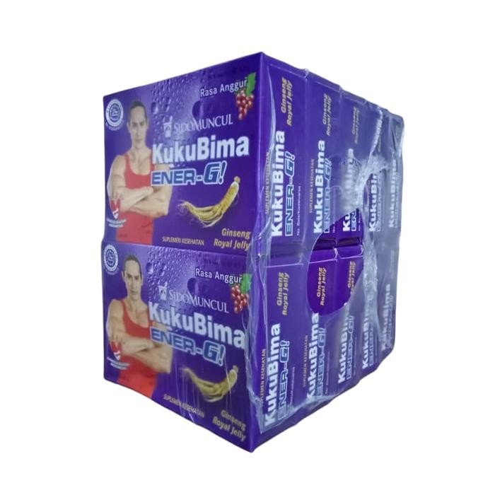 Mumpung Murah Kuku Bima anggur 1 pack 10 box @6 sachet
