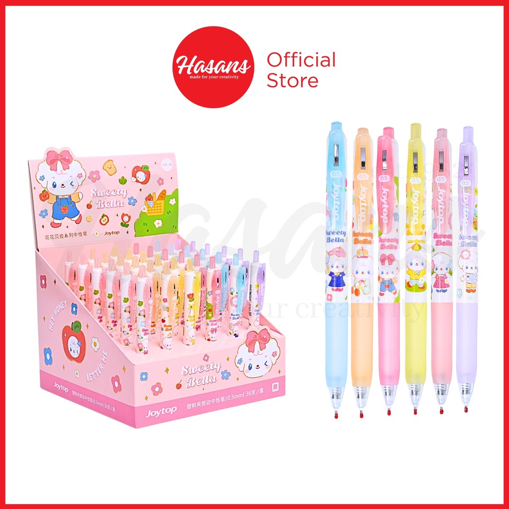 

Pen Gel Karakter Huahua Bella / Bolpoin Gel Isi Ulang Gambar Huahua / Pulpen Gel Isi Ulang Cetekan Lucu / Pen Gel Mekanik Karakter Huahua Bella / Joytop, Huahua Bella Gel Pen T2625-2011 3480