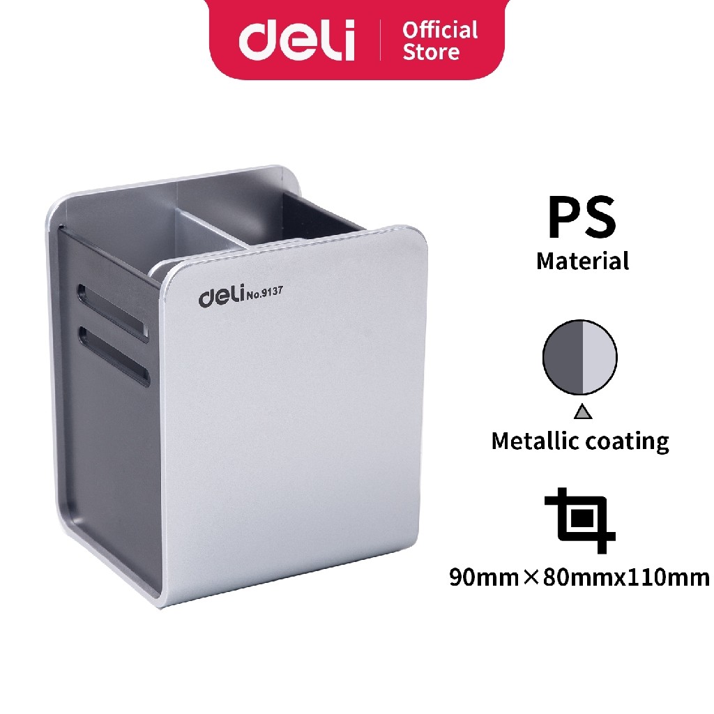 

Deli Tempat Pulpen stand bahan kuat tahan lama E9137