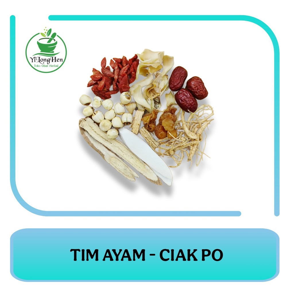 

Tim Ayam Obat Herbal Chinese Komplit Rempah Masak Ayam Stamina Ciakpo