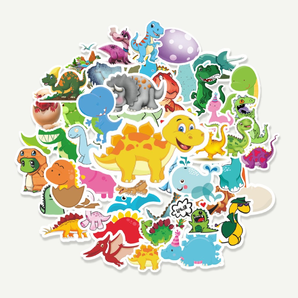

Sticker Pack Stiker Baby Dinosaur (Bayi Dinosaurus) | Sticker TUMBLR | Stiker LAPTOP KOPER HELM