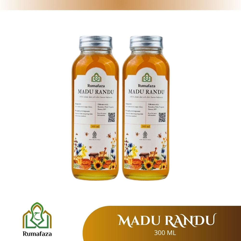 

RUMAFAZA - Madu Randu - 300 mL (2 Pcs)