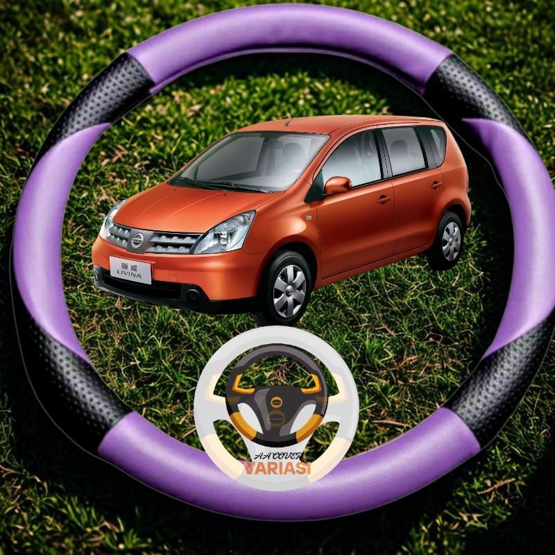 Covetstir / Sarung stir untuk mobil minibus NISSAN GRAND LIVINA bisa juga untuk agya alya brio dll B