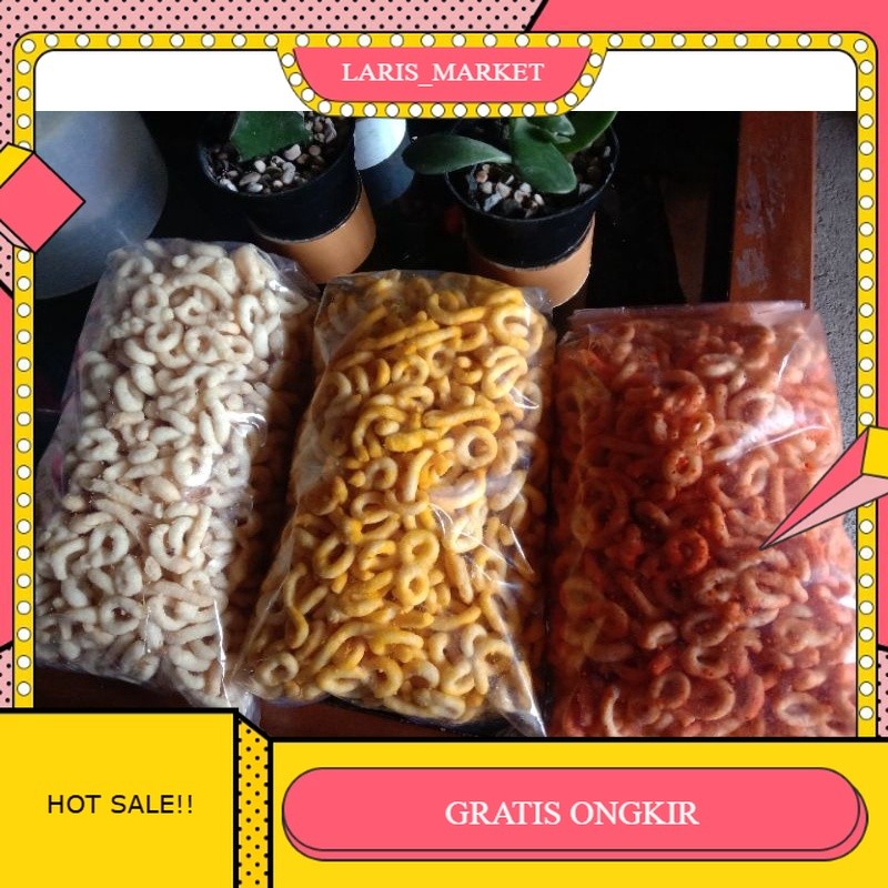 

【LARIS_M】BIG SALE!!! Lanting Rasa Bawang, balado, jagung 500 gr