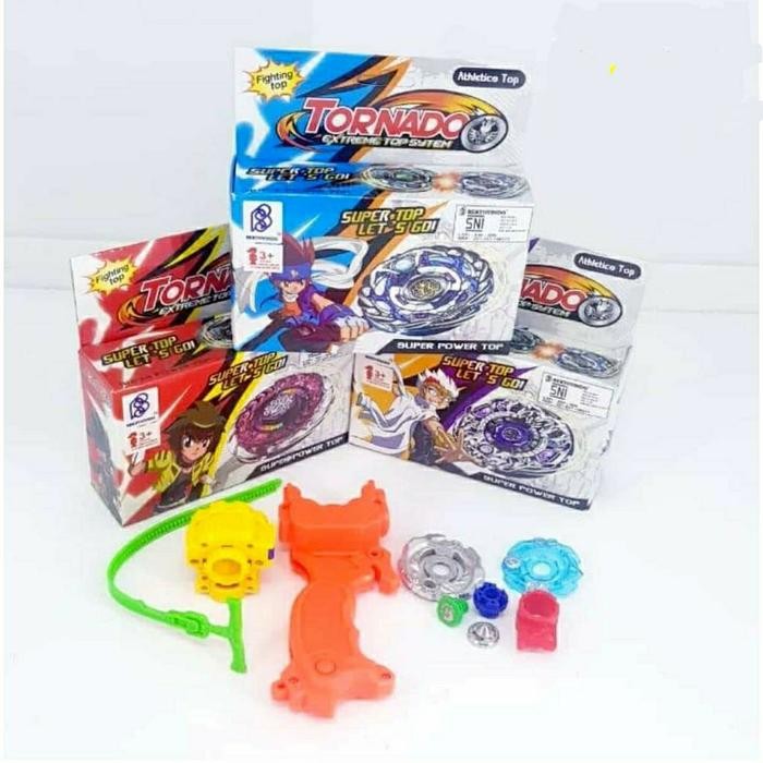 Bayblade Gangsing Beyblade Burst Launcher Gasing Besi Burststop - Random Besi 1