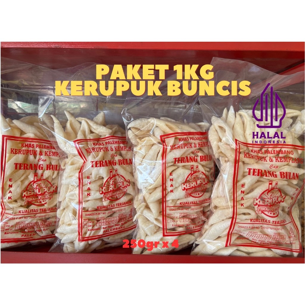 

PAKET 1KG KERUPUK BUNCIS