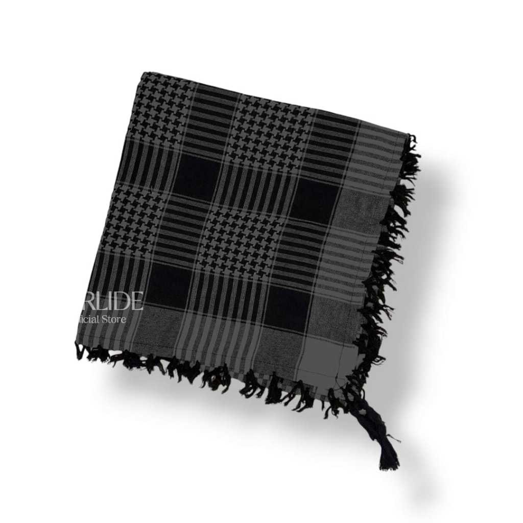 Sorban Rumbai Motif Pria Terbaru/Sorban Palestine Terbaru/Sorban Palestina Rumbai/Sorban Haji/ BISA 