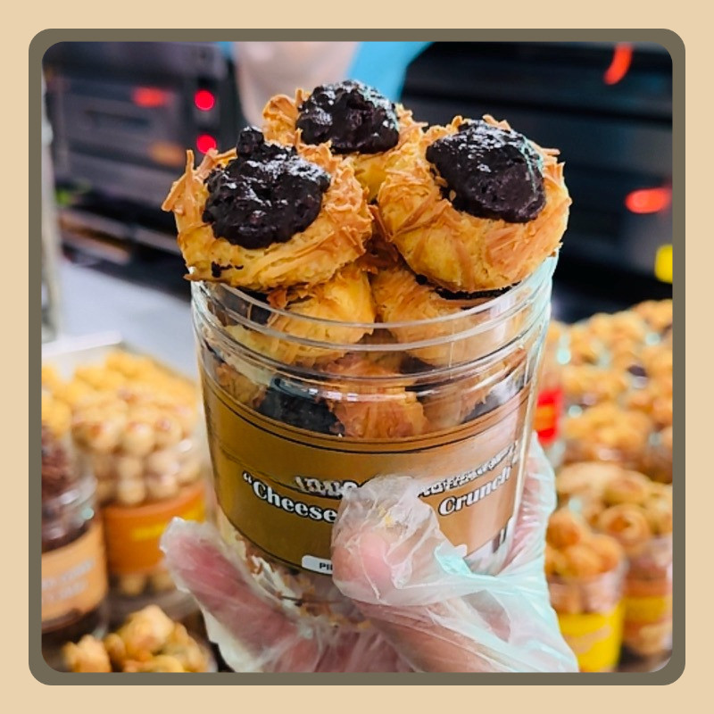 

Cheese Choco Crunchy Cookies Toples Tabung 600ml
