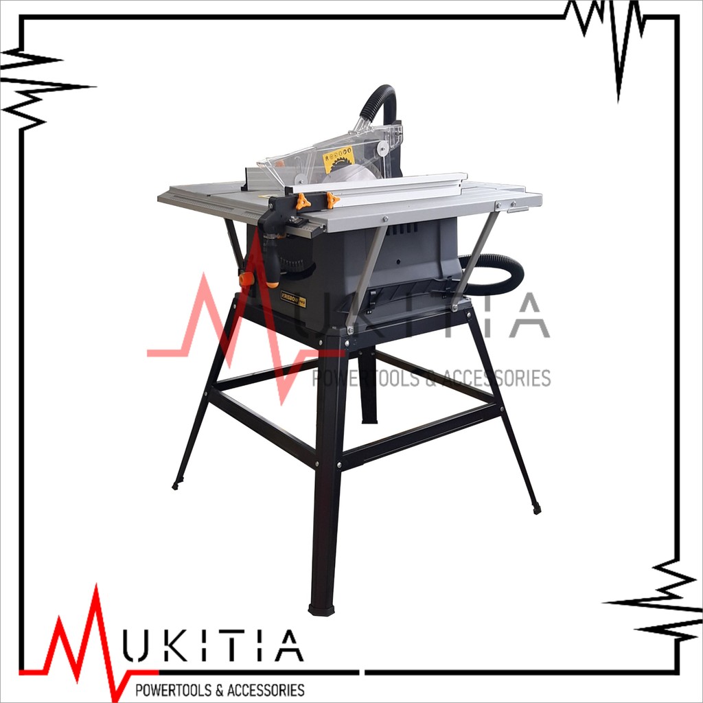 Krisbow Table Saw 10" KRISBOW 80x254mm Meja Potong 10 Inch DAN 8 INCH KRISBOW