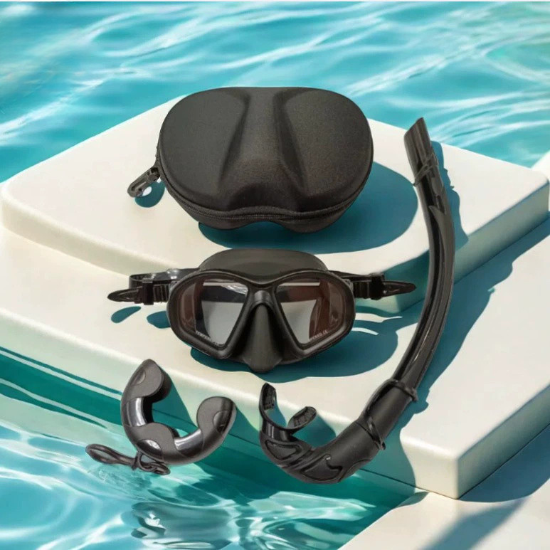 Masker Freedive Kacamata Low Volume Mask Panah Ikan Selam Spearfishing Freediving Snorkeling Free Di