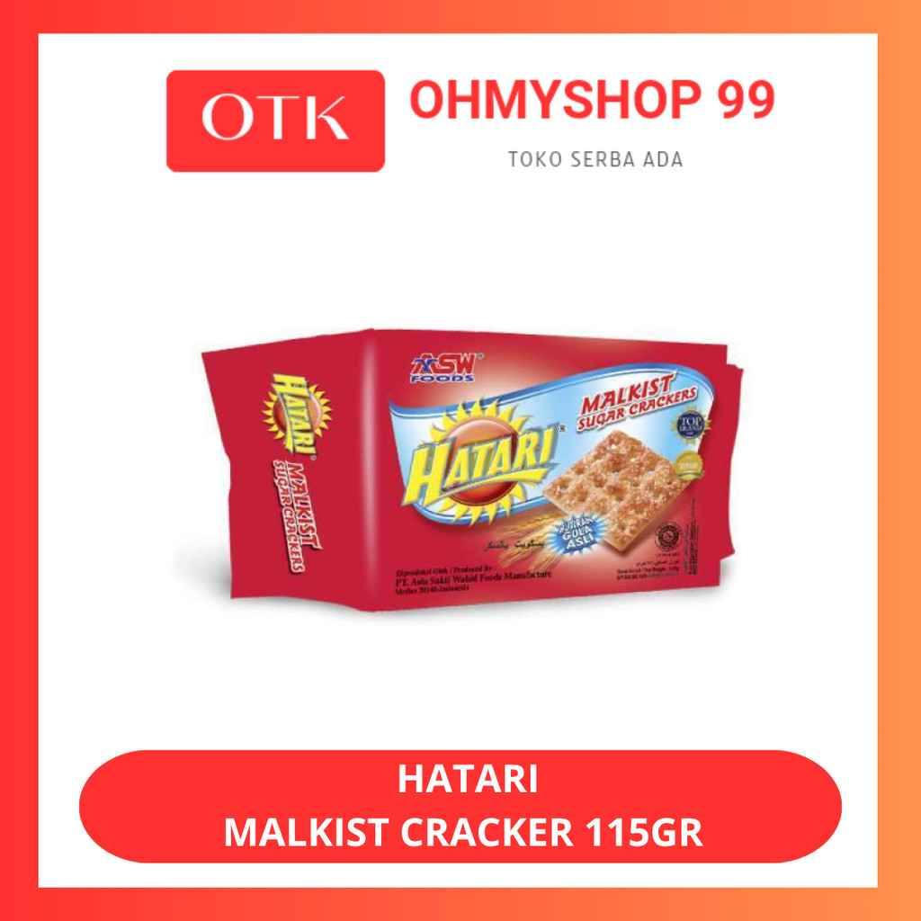 

HATARI Sugar Malkist Cracker 115gr