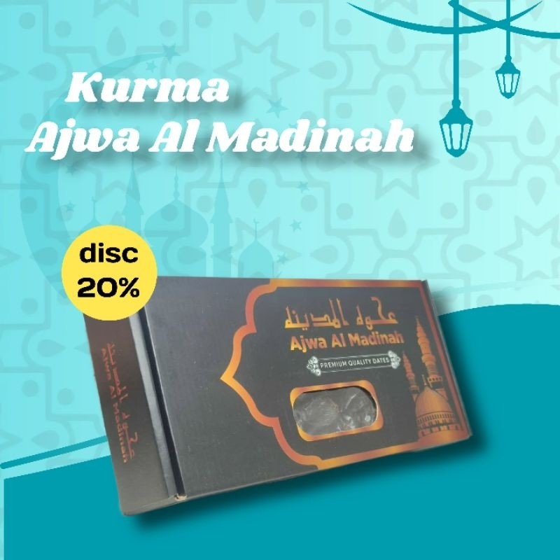 

KURMA AJWA AL MADINAH Asli 1Kg
