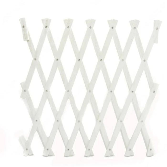 Pagar Plastik 0,5 x1,5 meter, pagar tanaman rambat teralis - Putih