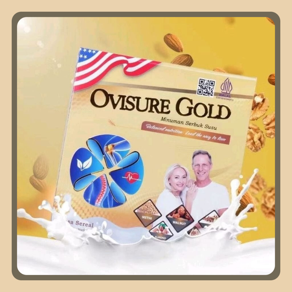 

( Terlaris ) OVISURE GOLD SUSU VITAMIN SENDI AMPUH BPOM