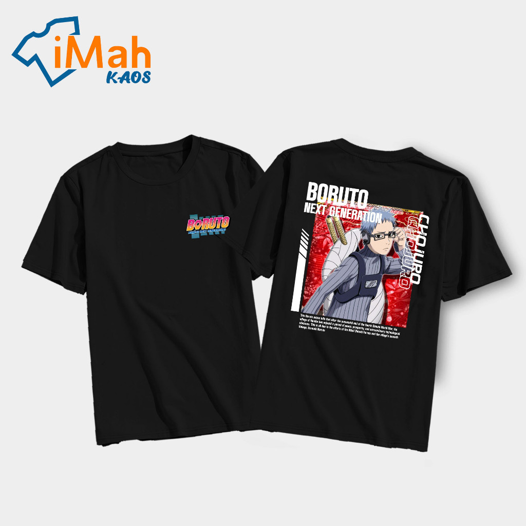 Housemith - KAOS ANIME BORUTO [ Chojuro ] - Kaos Anime BORUTO Pria & Wanita | Kaos Distro Japan | Ka