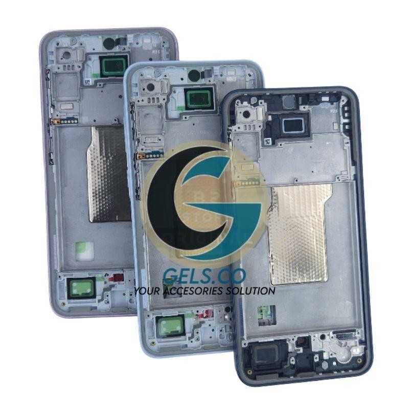 TATAKAN LCD  SAMSUNG A35 5G A356B FRAME LCD TULANG TENGAH LCD TULANG LCD MIDDLE FRAME