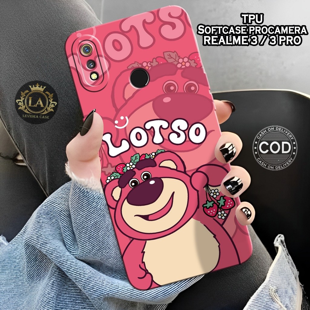 Case REALME 3 / 3i / 3 Pro - Leviora Case - Fashion Case Lotso - Softcase  REALME 3 / 3i / 3 Pro - C
