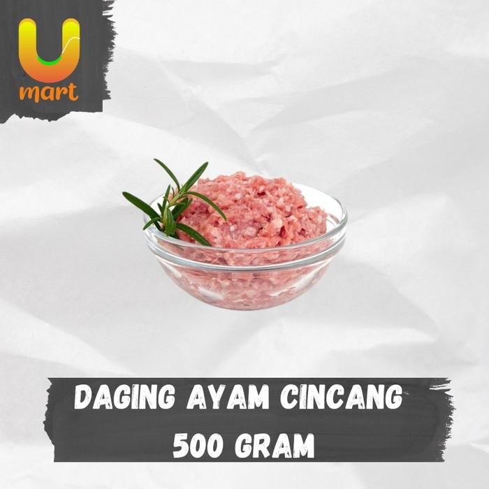 

Daging Ayam Cincang 500 gram