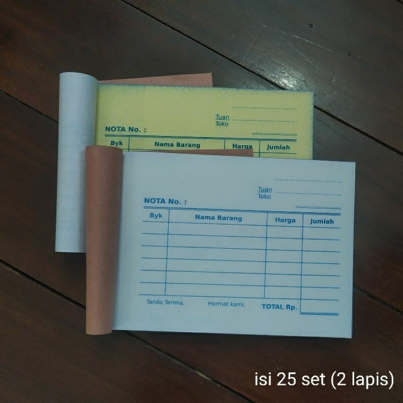 

Nota Kosong Kontan Kecil Tanpa Logo Kop Penjualan Faktur Invoice Kwitansi Jual Beli Kosongan Kuitansi Polos Bon Polosan Rangkap 1 Ply Tidak Tembusan Kertas Buram Olshop Struk Mini