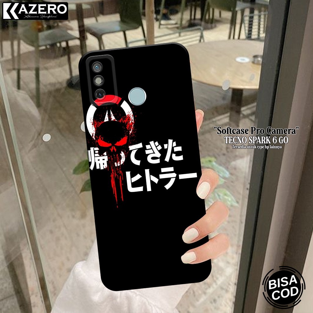Silikon Tecno Spark 6 Go - Pro Camera - Fashion Case Kartun Case Tecno Spark 6 Go  - Casing Tecno Sp