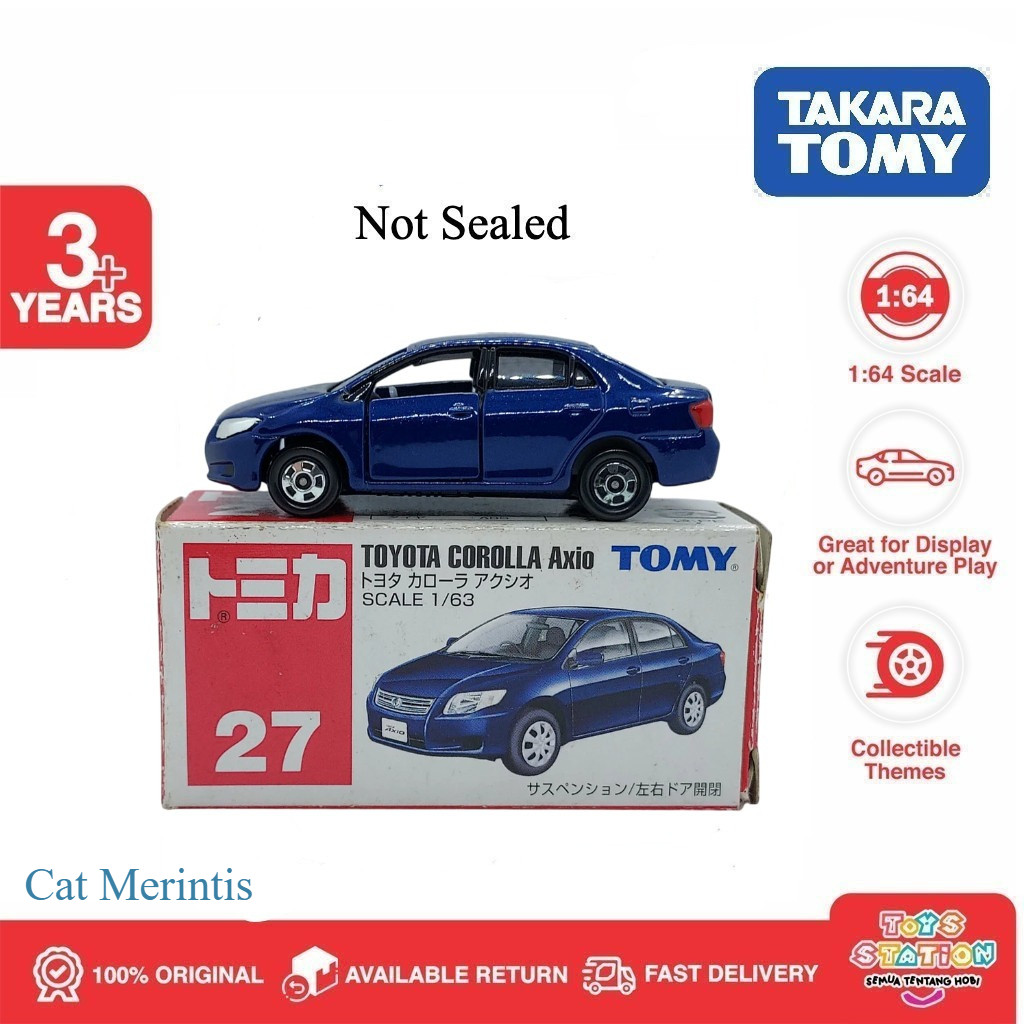 Tomica 27 1/63 Toyota Corolla Axio - Toyzstatioon