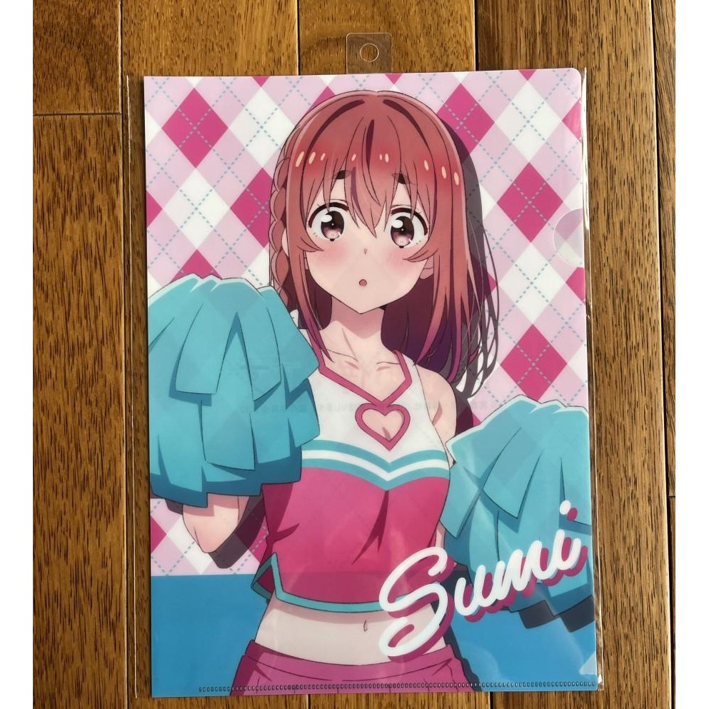 

Kanojo Okarishimasu Kanokari Clear File A4 - Sumi Sakurasawa Cheer