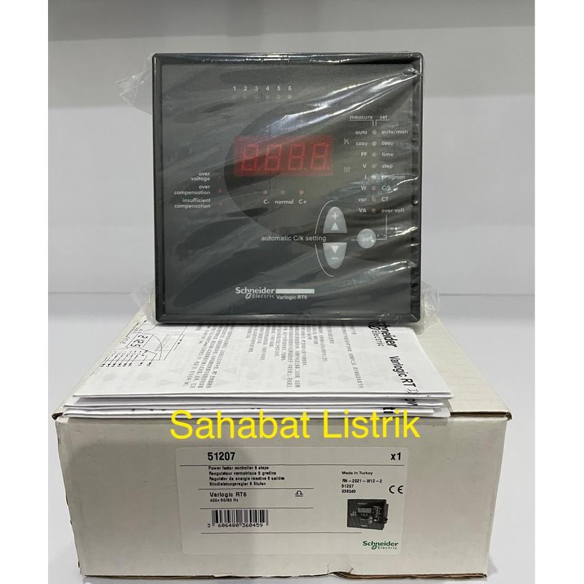 Varlogic RT6 Schneider PF Regulator 6 Step - 51207