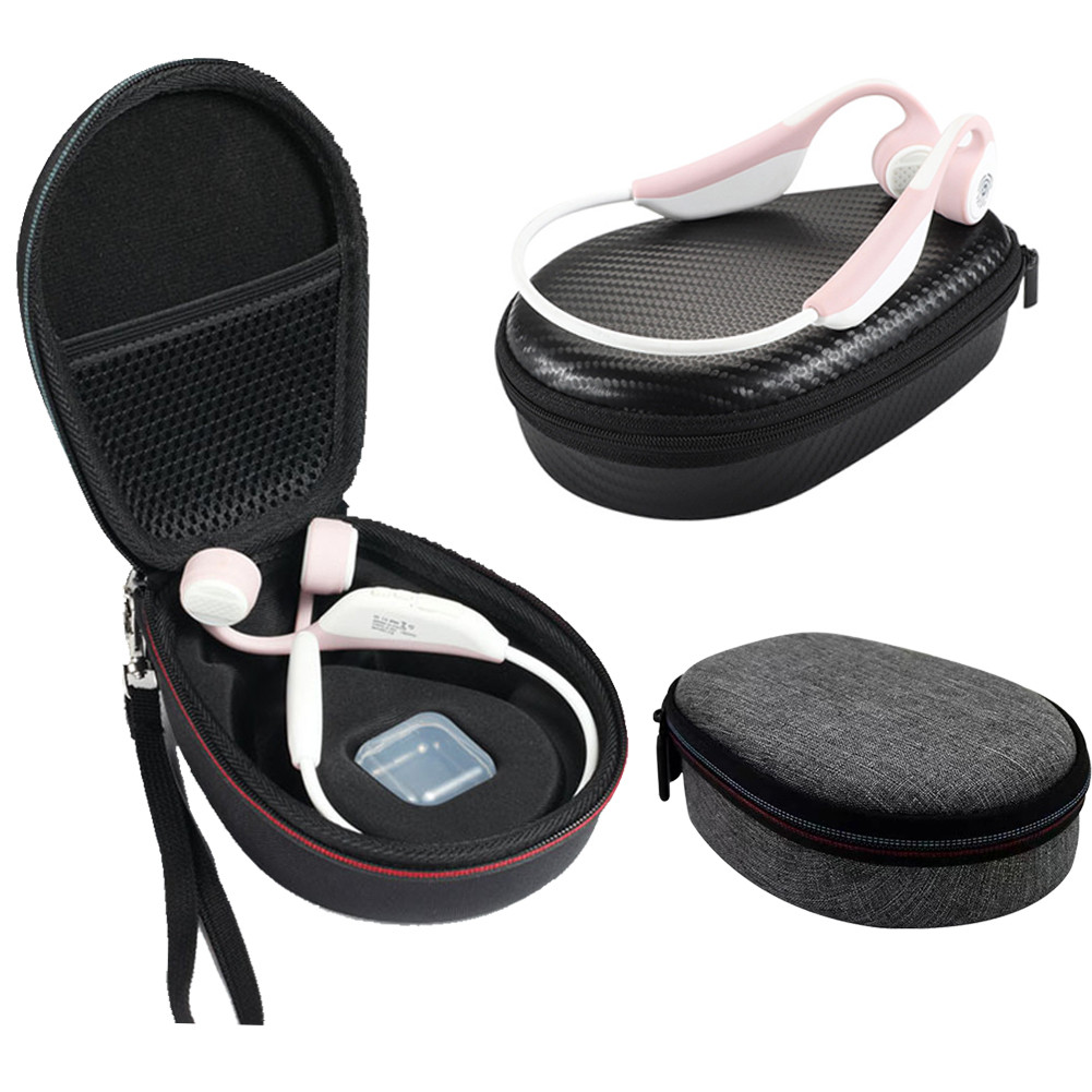 Headphone Storage Box for AfterShokz Aeropex AS800/OpenMove AS660/AS650 TREKZ AIR Headphone Carrying
