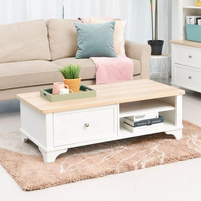 Meja Tamu Minimalis INFORMA Coffee Table Ruang Tamu/Kantor