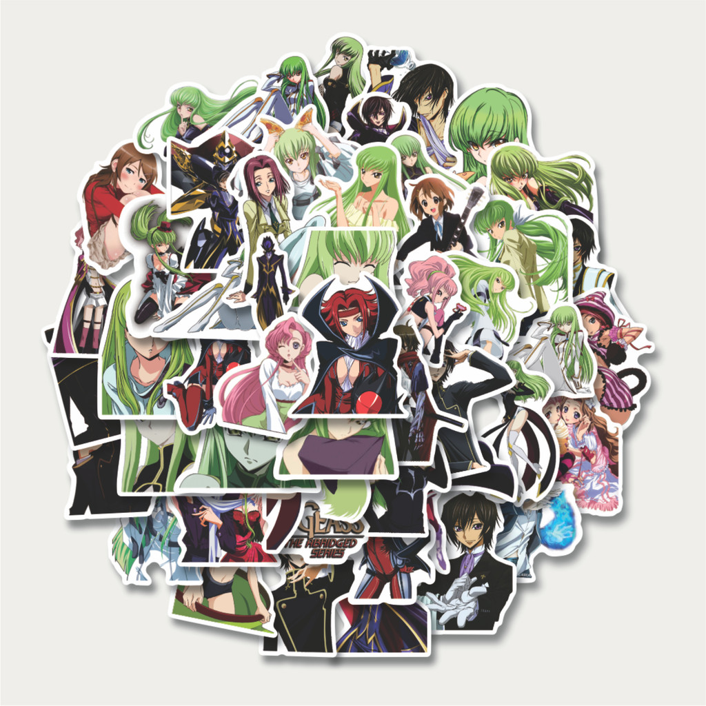 

Sticker Pack Sticker Anime Code Geass (Kōdo Giasu) | Sticker TUMBLR | Stiker LAPTOP KOPER HELM