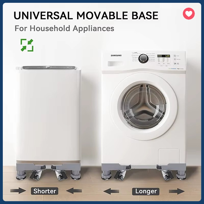 Alas Kulkas / Roda Mesin Cuci/Rak Untuk Mesin Cuci /Bantalan alas