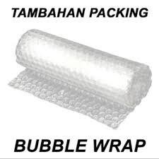 

TAMBAH PACKING BUBBLE WARP PENGAMAN PELINDUNG wrap PAKET bungkus aman extra 1
