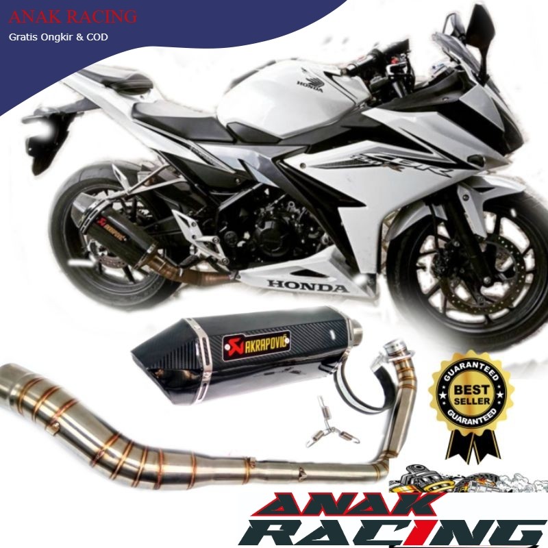 knalpot ekzos CBR150R racing cbr150r facelift k45 lokal Thailand silincer Akrapovic