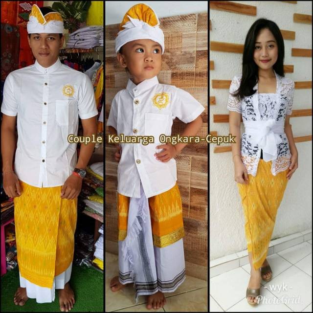 NEW set couple baju adat bali