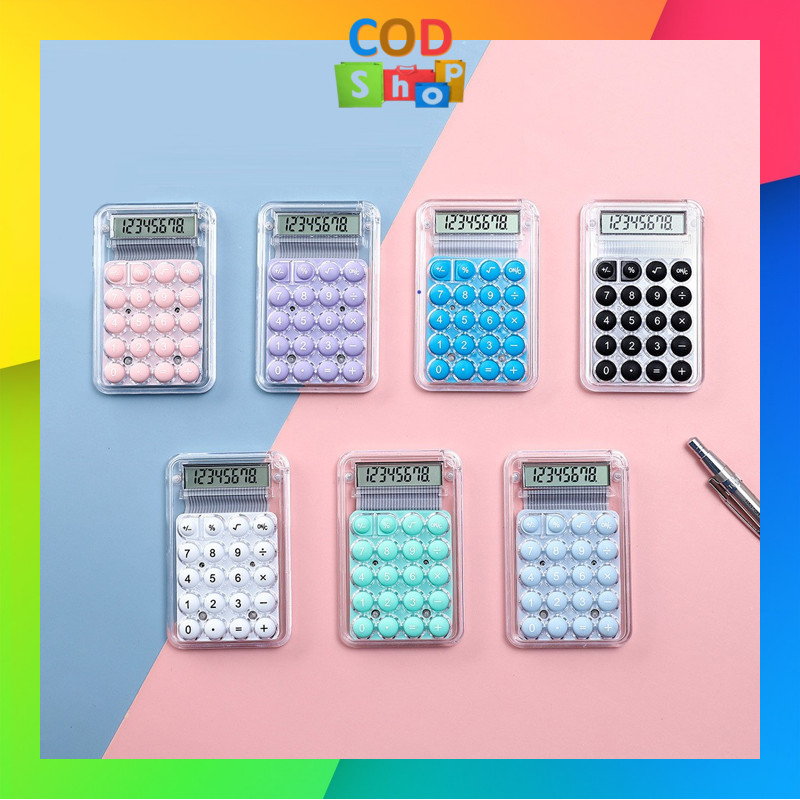 

COD - 6626 Kalkulator Portabel Aritmatika / Calculator Mini Pocket Size / Kalkulator Mini 3D / Kalkulator Warna Makaron Lucu