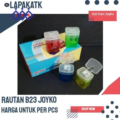 

PROMO Joyko Sharpener / Rautan Pensil Joyko B23 + Best Seller
