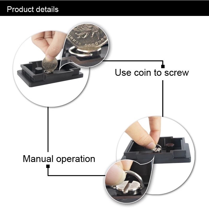 Quick Release Plate Tripod Monopod Takara VIT 283 Velbon PH-268 PH-288 PH-368 CX-686 Yunteng VCT-950