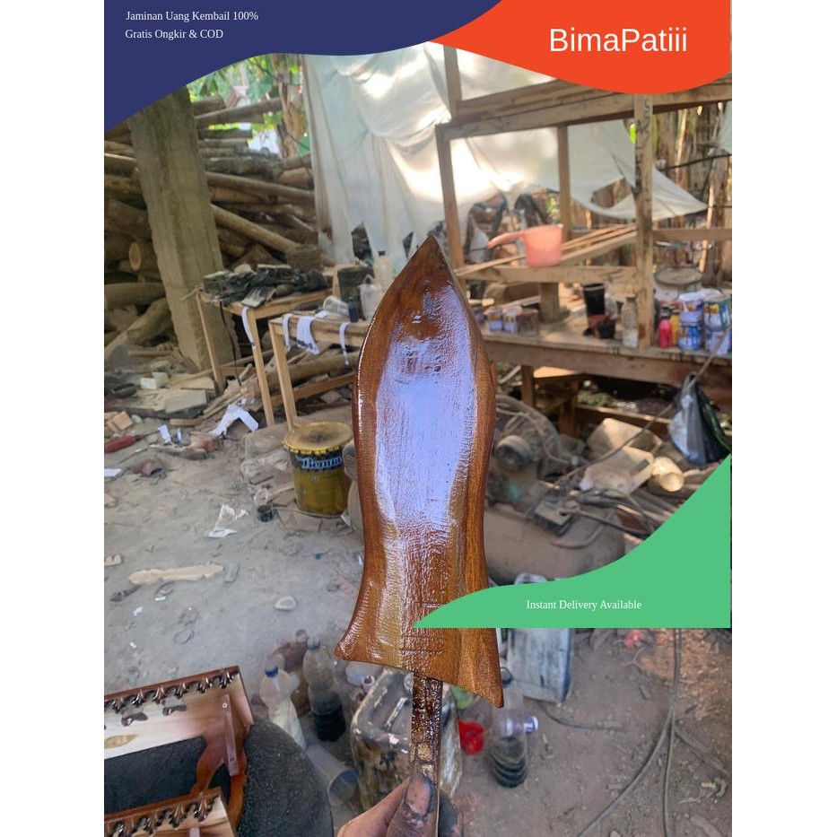 warangka betok termurah dari mahoni finishingan gratis stel termurah bk Keris sengkelat majapahit ma