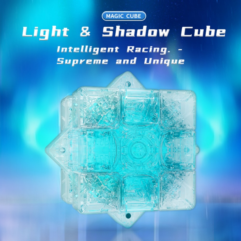 Yuxin Cube Light 3x3 magnetic cube 8-color luminous effect smooth speed twist collection 3x3x3 cube 