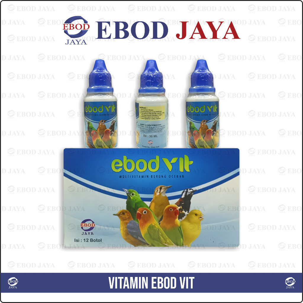 Ebod Vit / Vitamin Burung/ Ebod Vit Ebod Jaya