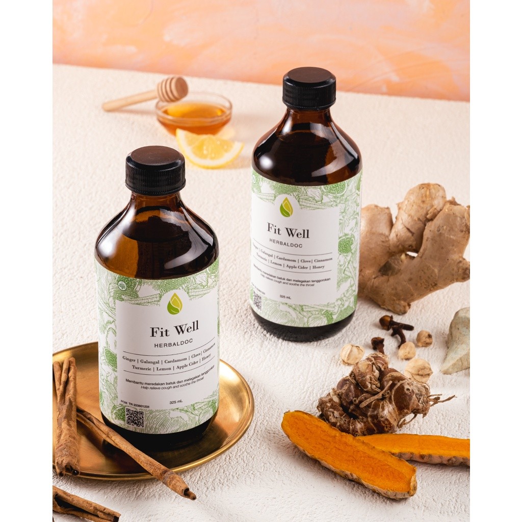 

Herbaldoc - Promo Bundling 2 Fit Well (Jamu Herbal : Kencur Jahe Lemon Kunyit Kayu Manis Dll)