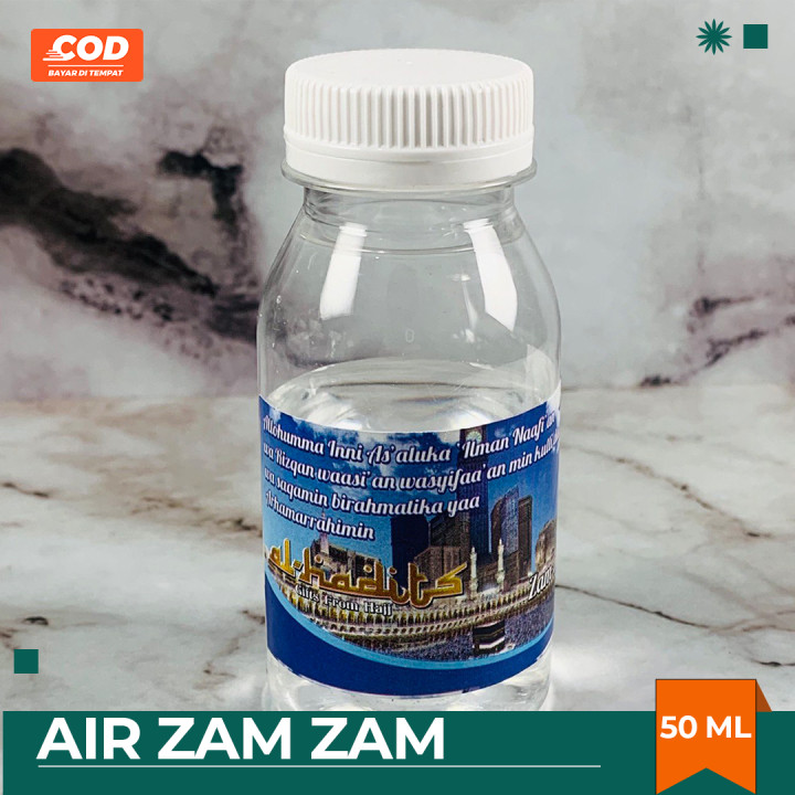

Paket Air Zam Zam Original 50ml isi 50pcs//Zam Zam Water