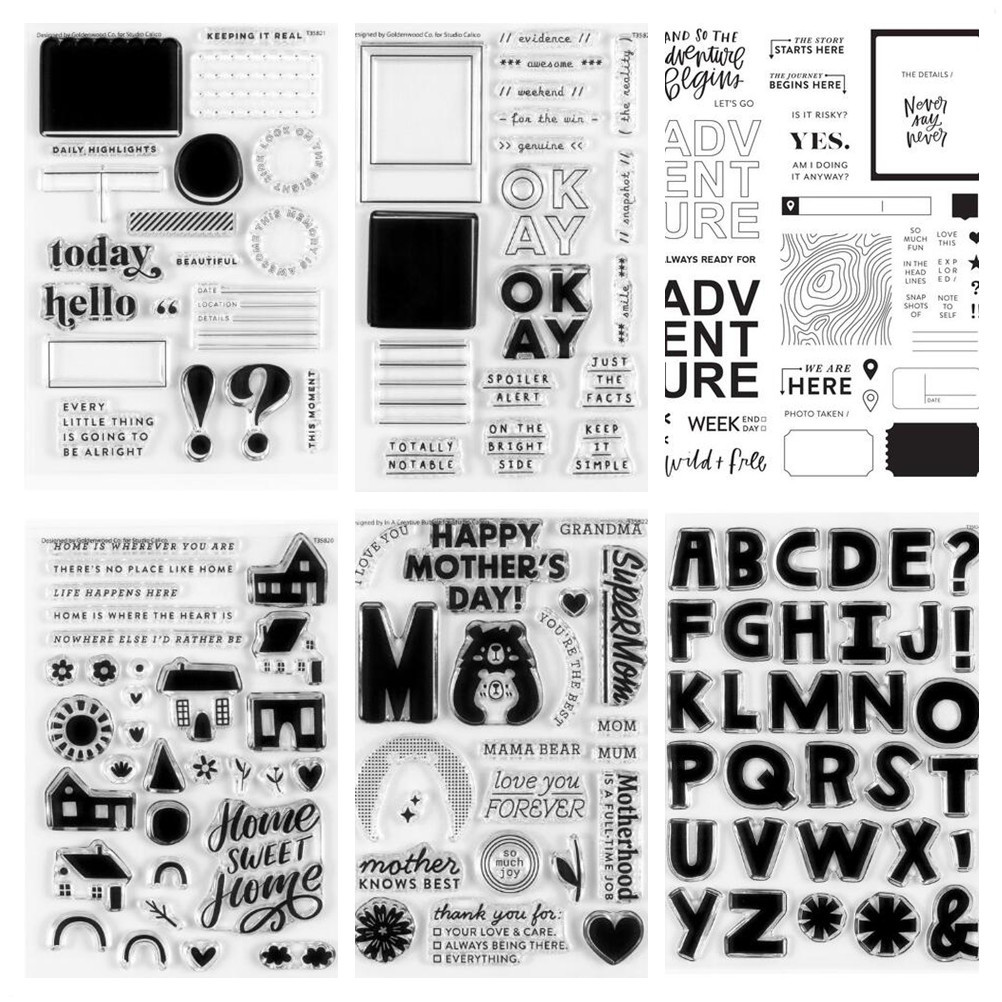 

New English Clear Stamp For DIY Scrapbooking/Card Making A7280