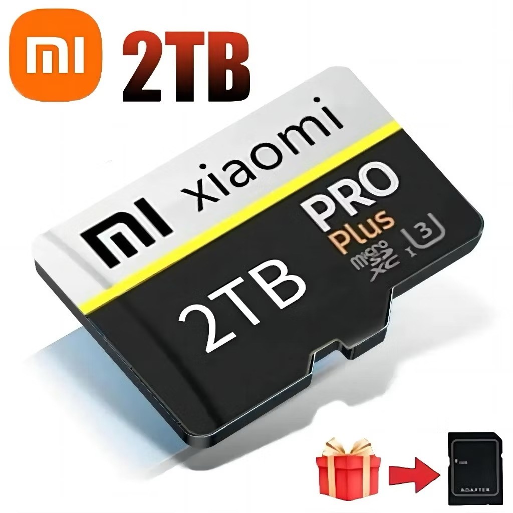 (HOT) Xiaomi Memory Card HP Kartu Memori SD 2TB / 1TB / 512GB / 256GB / 64GB / 32GB 180MBps SD Cards