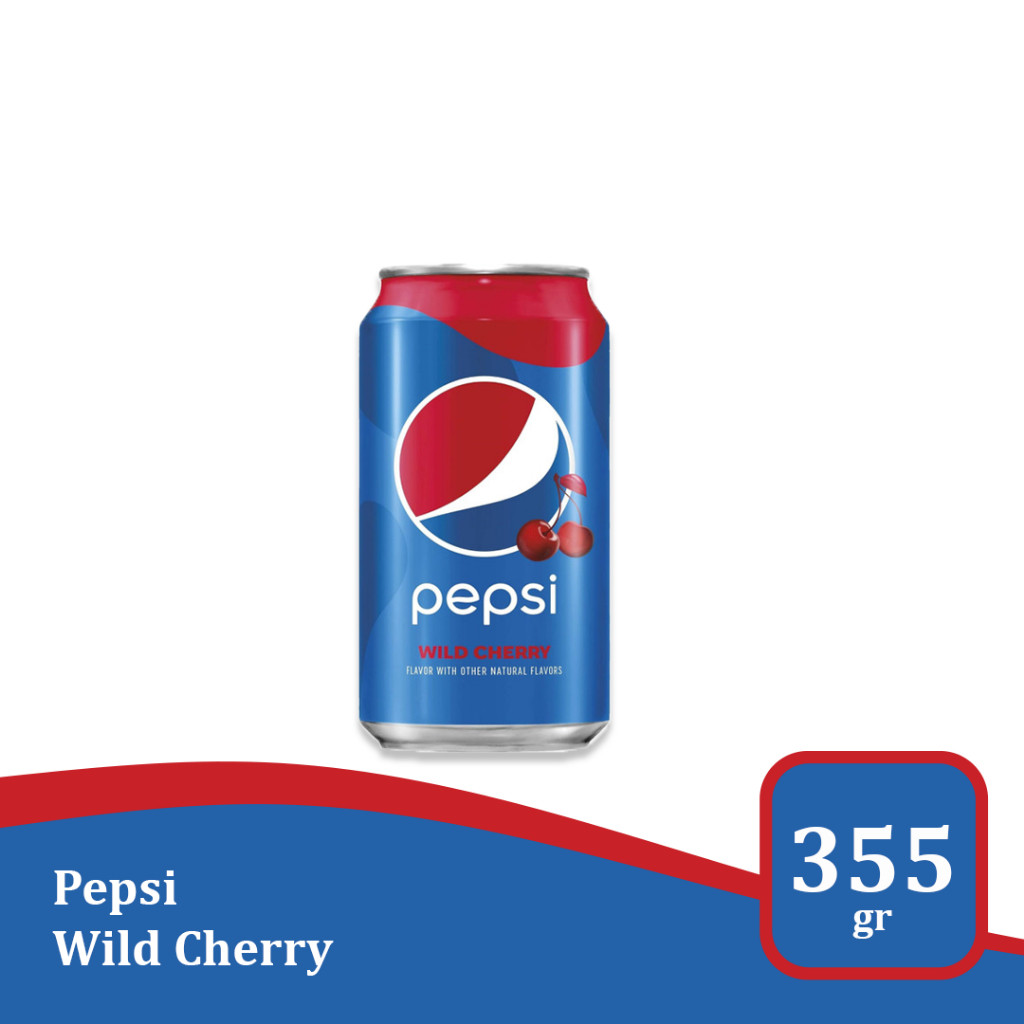 

Pepsi Wild Cherry 12 fl oz - Minuman impor USA