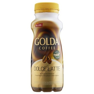 

GOLDA COFFEE 200ml DOLCE LATTE CAPPUCINO KOPI BOTOL SIAP MINUM CEMILAN - DOLCE LATTE